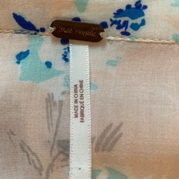 Free People smocked floral dress - Picture 4 of 4